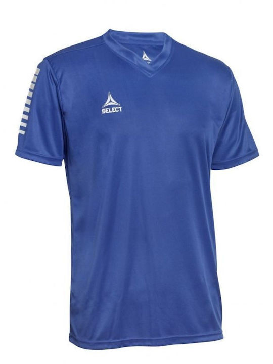 Sportliches Herrenbluse Kurzarm Blau