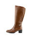 Softies Leather Women's Boots Brown