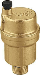 Automatic radiator network vent 1/2" brass CALEFFI 502640 ROBOCAL