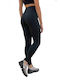 Women's Long Training Legging High Waisted Black