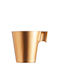 Luminarc Flashy Φλιτζάνι Espresso από Πορσελάνη Χρυσό 80ml