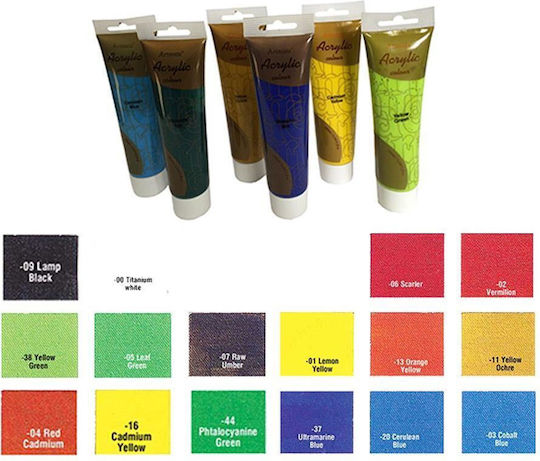 Next Ακρυλικό Χρώμα Ζωγραφικής Titanium White 25583 100ml