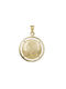 Pendant Kids Talisman Double Sided Constantine from Gold 14K PK42