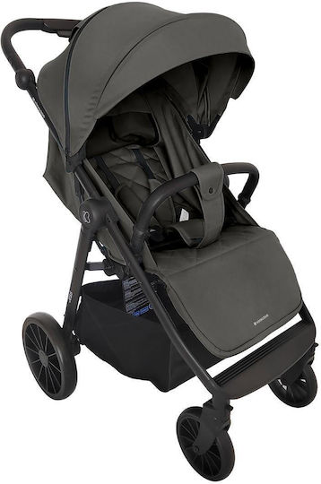 Kikka Boo Jess Baby Stroller Suitable for Newborn Dark Grey 10kg