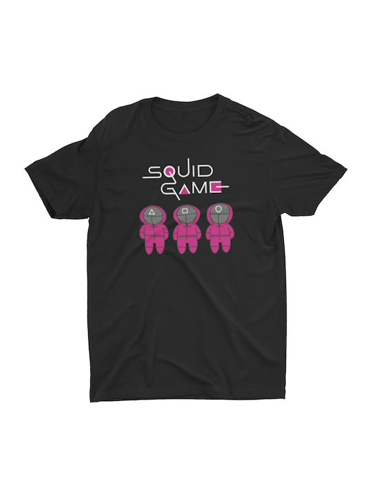 T-shirt Studio T-shirt Squid Game Black