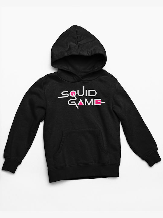 T-shirt Studio Φούτερ με Κουκούλα Squid Game Μαύρο