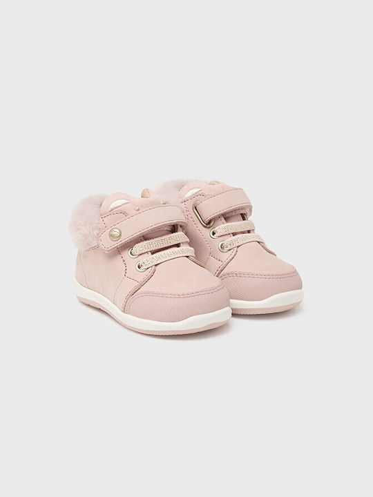 Mayoral Kids Sneakers High Anatomic Pink