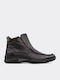Leder Schwarz Herrenstiefel Anatomisch