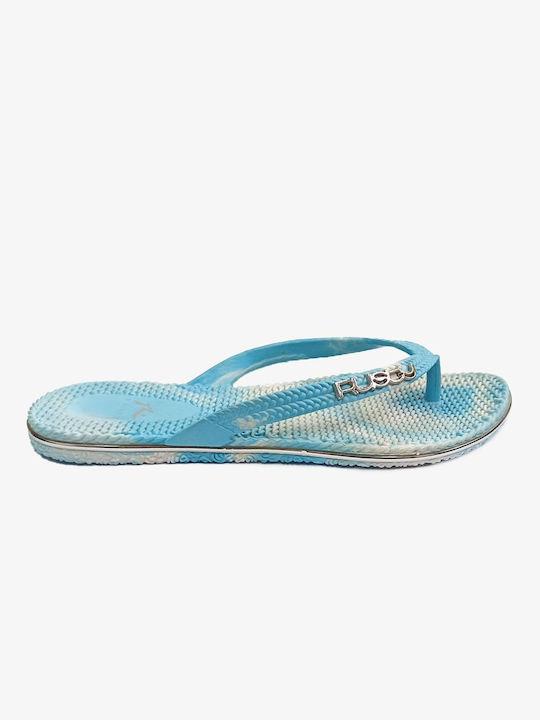 Rusty Frauen Flip Flops in Weiß Farbe