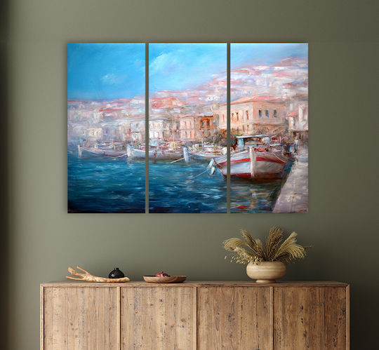 I-gallery Threefold Painting on Canvas 150x100cm