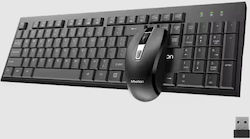 Meetion MT-C4120 Fără fir Set tastatură și mouse Engleză US