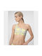 4F Bikini Set Sports Bra & Slip Bottom Yellow