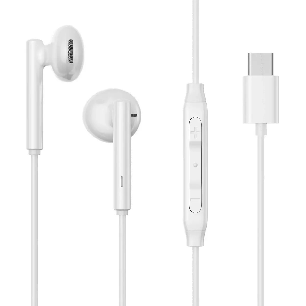 Wired Earphones Joyroom JR-EC05, Type-C (White)