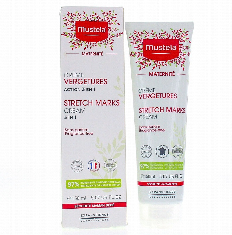 Mustela Maternite Stretch Marks Κρέμα για Πρόληψη & Αντιμετώπιση των Ραγάδων Εγκυμοσύνης 150ml