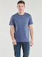 Levi's Original Hm Herren T-Shirt Kurzarm Blau