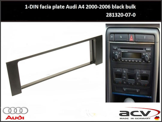 Ice DIN Fascia Panels 2 Din for Audi A4 Lexus RC 2001 2005