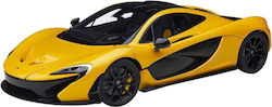 Autoart McLaren P1 2013 (Volcanoyellow yellow calipers/black interior /yellow/black interior) Metal Modeling Figure Car McLaren P1 2013