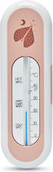 Bebejou Analog Bade-Thermometer 0°C bis 40°C Rosa