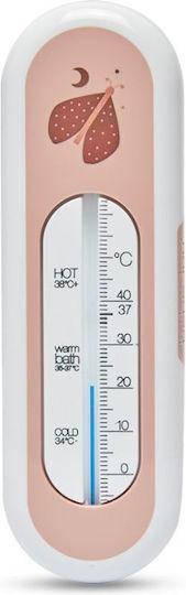 Bebejou Аналогов Термометър За Баня 0°C До 40°C Розов