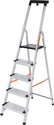 Palbest Ladder Aluminum with 4+1 Steps