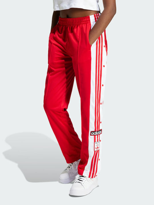 Adibreak Pants Παντελόνι Φόρμας Κόκκινο