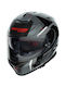 Nolan N80-8 Black/Grey 76 Motorcycle Helmet Full Face ECE 22.06 1520gr with Pinlock and Sun Visor