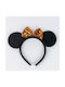 Minnie Mouse Παιδική Στέκα Μαλλιών Μαύρη 3τμχ