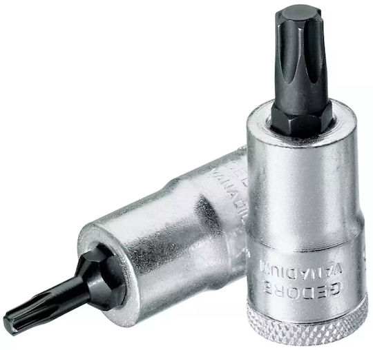 Gedore Bit-Stecknuss mit Torx-Bit und Antriebsvierkant 1/2'' Größe T50 1Stück