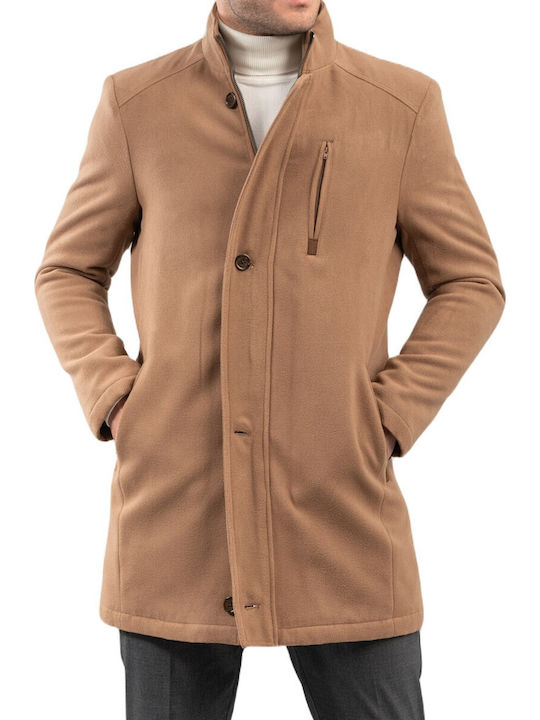 Vittorio Artist Men's Coat Camel.