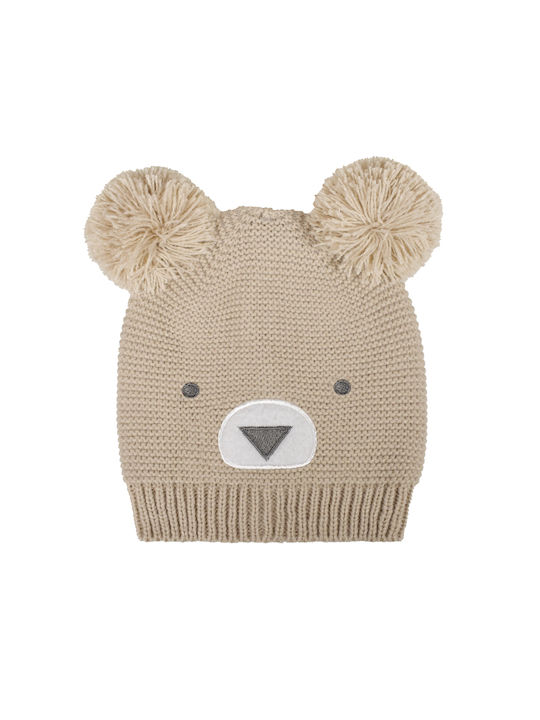 Stamion Kids Beanie Knitted Beige