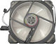 Lovingcool Case Fan 120mm with Without LEDs Lighting and Connection 2-Pin 1pcs Gray