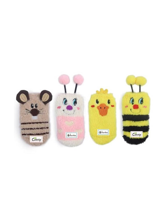 Animal Cat Toy Mouse with Catnip (Various Designs)