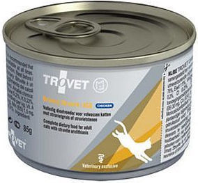 Trovet Wet Food for Cats in Cans with Chicken 6x100gr
