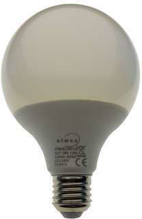 Atman Bec LED 12W 95mm pentru Soclu E27 și Formă G95 Alb cald 1020lm