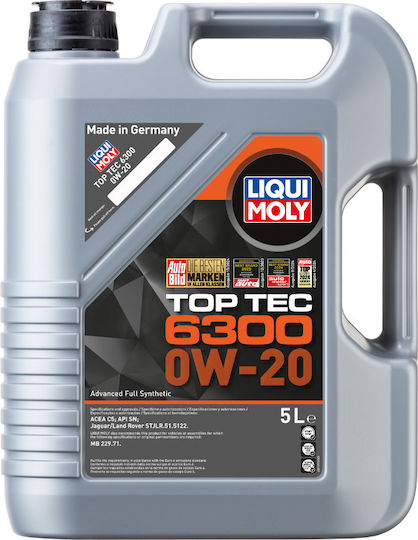 Liqui Moly Top Tec 6300 Ulei Auto 0W-20 5lt