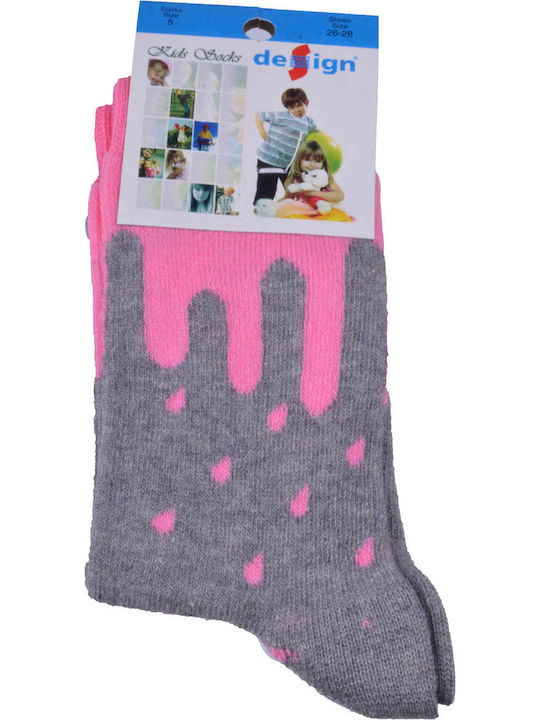 Design Socks Детски чорапи Grey