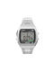 Timex T80 Ανδρικό Ρολόι Μπαταρίας με Ασημί Μεταλλικό Μπρασελέ