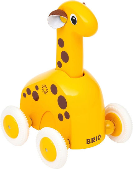 Brio Toys Ζωάκι Push & Go Giraffe από Ξύλο