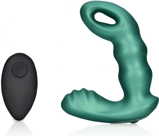 Shots Ouch! Beaded Analvibrator mit kabelloser Funktion Grün
