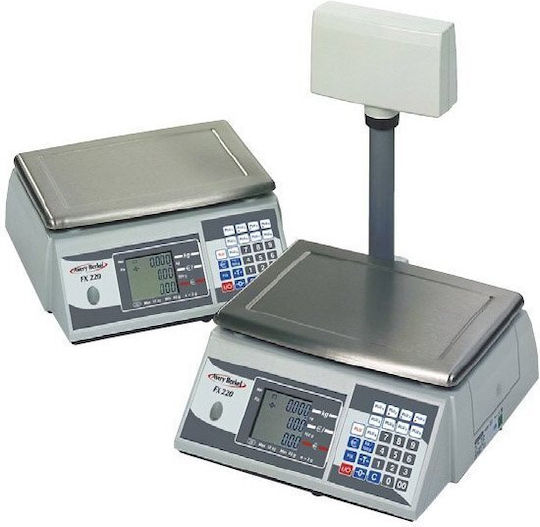 Avery Berkel Fx-220 Ζυγαριά Λιανικής με Ικανότητα Ζύγισης 15kg