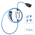 Nrgkick Electric Car Charging Station Cable 7.5m Type 2 - Schuko 12801000