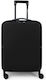 Bg Berlin Pegasus Cabin Travel Suitcase Hard Black with 4 Wheels Height 55cm