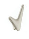 Viobrass Wall Hanger Metal Silver 11.8x9.8cm