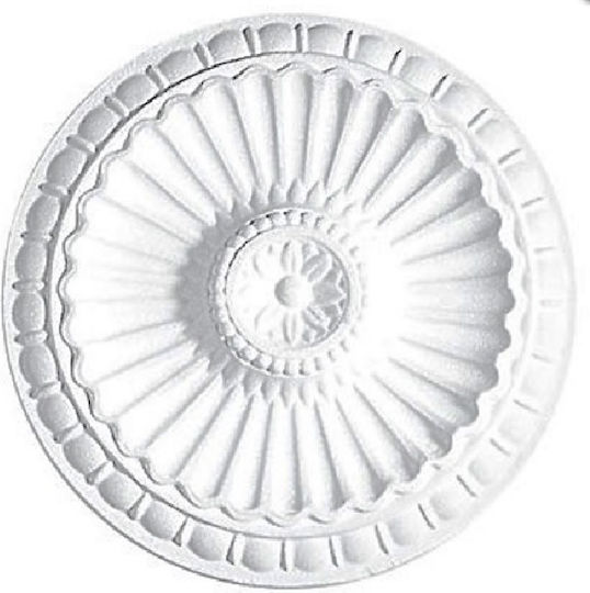 Deco Ceramica Deckenrosette für Leuchten Weiß 3071-KALTS-ROZETA-DESIRE