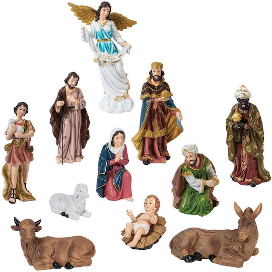 Lianos Weihnachtliche Figur Krippe Höhe 70cm 11Stück