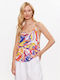 Only Women's Summer Blouse with Straps Lemon Drop Kahlo