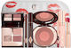 Charlotte Tilbury The Supermodel Look Makeup Set for Face, Eyes & Lips with Toiletry Bag Deep 8pcs