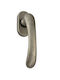 Viobrass Latch Mânere de ferestre Pereche Silver 20-64