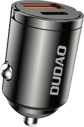 Dudao Car Charger with Ports 1xUSB-A 1xType-C Dudao Car Charger with Ports 1xUSB-A 1xType-C