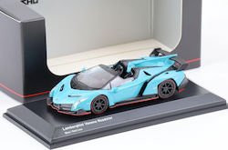 Kyosho Lamborghini Veneno Roadster Figurină de Modelism Blue la Scară 1:64